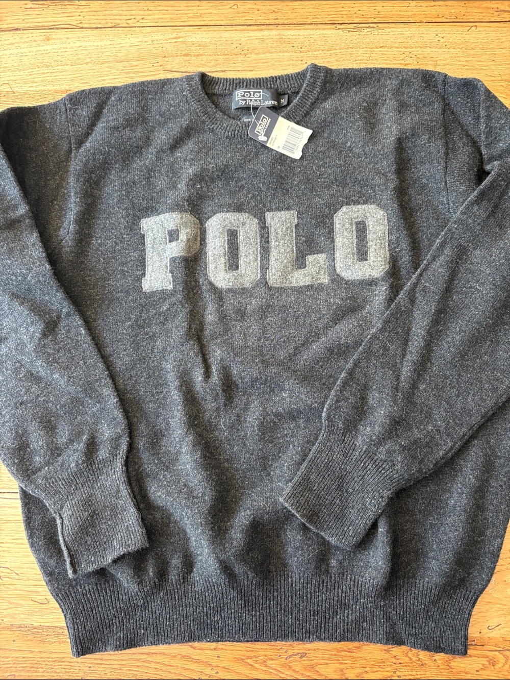 NWT 100% Lambswool Polo Ralph Lauren Sweater. Size M